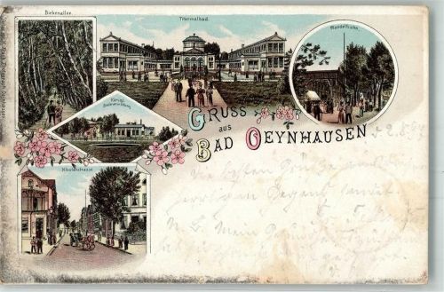 Bad Oeynhausen 1897 Klosterstraße Thermalbad Wandelbahn
