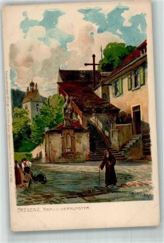 Bregenz 1900 Kapuzinerkloster Zieher, Ottmar Nr. 2483