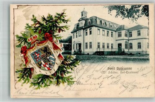 Eisenach Hotel Hohe Sonne Wappen