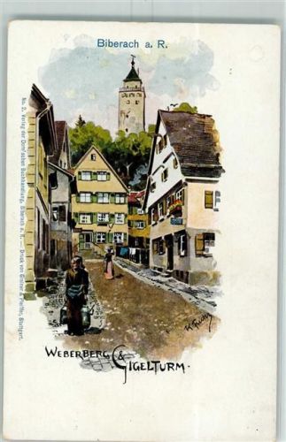 Biberach Weberberg Gigelturm sign K. Fuchs