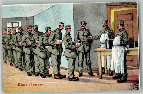 Essen fassen Militär
