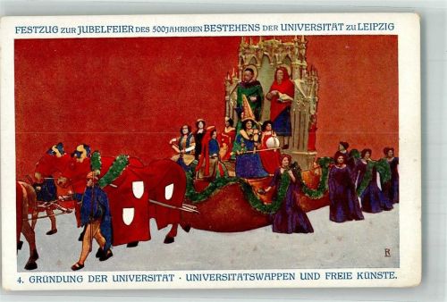 Leipzig Nr. 4 Zum 500jähr. Bestehen der Universität Festzug