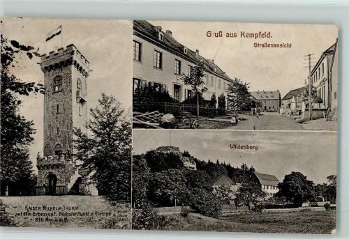 Kempfeld Kaiser Wilhelm Turm auf dem Erbeskopf Wildenburg