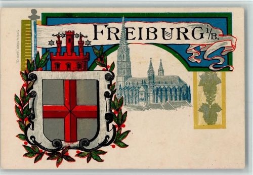 Freiburg ca 1898 AK