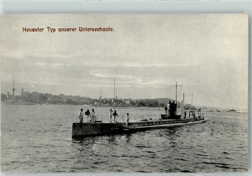 1912 Neuester Typ Verlag Teichmann Kiel 746 AK