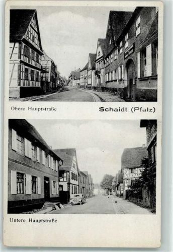 Schaidt Oberer und Untere Hauptstraße Fachwerkhaus