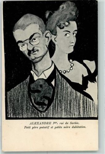 Alexandre, roi de Serbie AK