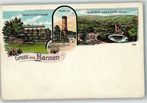 Barmen Luftkurhaus-Garten Tolleturm