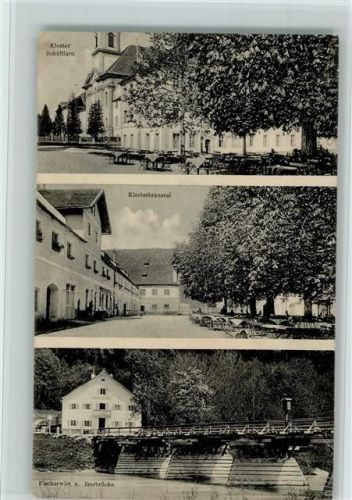 W8021 Schäftlarn Klosterbrauerei, Fischerwirtshaus, Brauerei