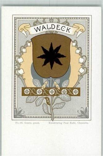 Waldeck Wappen Maiglöckchen Nr. 46