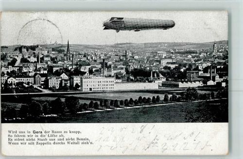 Gera 1909 Zepelin