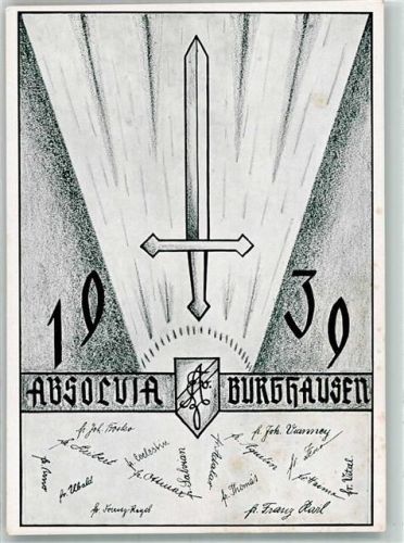 Burghausen 1939 Schwerter gekreuzt