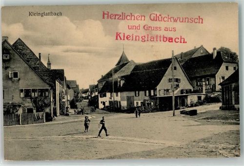 71665 W7143 Kleinglattbach , Württ 1913