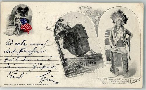 1903 A Chief of the Ute Tribe