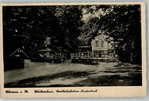 Schwaan Gasthaus Schützenhaus Gesellschaftshaus Lindenbruch