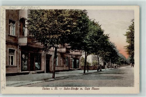 16727 O1420 Velten - Bahnstraße Cafe Maass