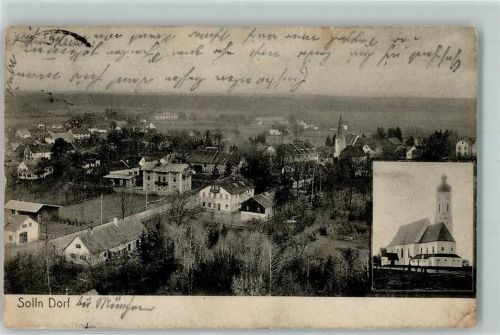 Solln 1914 Kirche