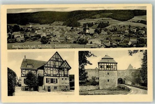 Breitenbach Burg Herzberg Gasthaus J. Schaake