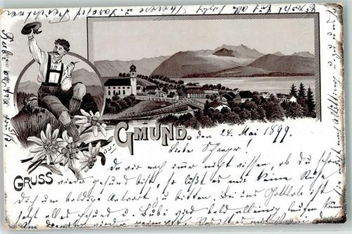 Gmund 1899 Tracht Ottmar Zieher