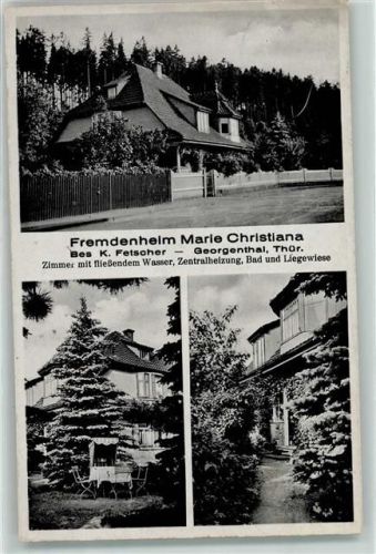 Georgenthal Fremdenheim Marie Christiana