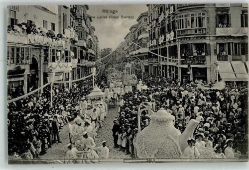 Malaga Calle Larios Coso Blanco