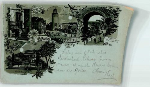 Görlitz Marienplatz Viadukt Kanonen-Denkmal