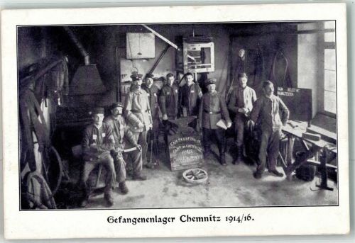 Chemnitz Gefangenenlager 1914/16