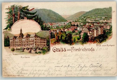 Friedrichroda 1902 Kurhaus