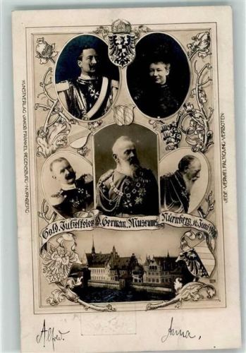 Nürnberg Gold. Jubelfeier d. Germ. Museums Juni 1902 Orden Kaiser Wilhelm II.
