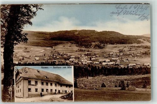 Häusern 1916 Gasthaus Zum Adler