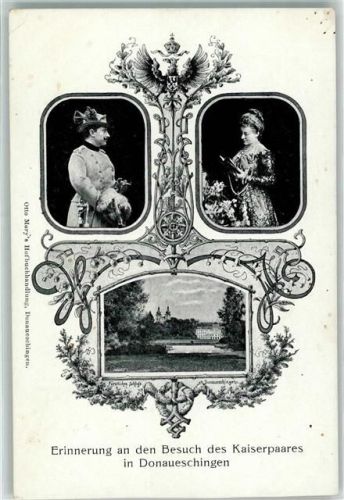 Donaueschingen Kaiserpaar-Portraits Fürstliches Schloß