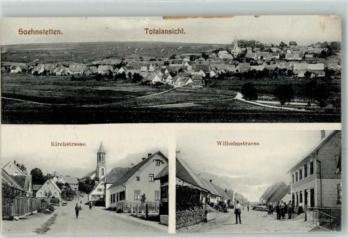 Söhnstetten Kirchstraße Wilhelmstraße