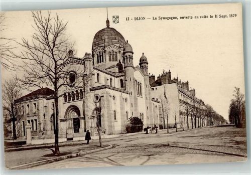 Dijon 1923 La Synagogue