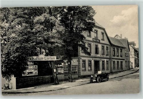 Springe Köhler's Hotel Oldtimer Cabrio Plakate