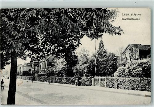 Lage 1907 Gartenstraße