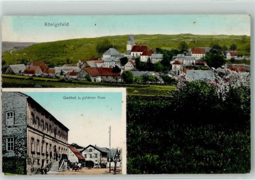 96167 W8601 Königsfeld , Oberfr 1914 - Gasthaus z- goldenen Ross