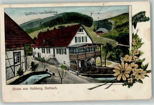 Durbach 1917 Gasthaus zum Hohberg