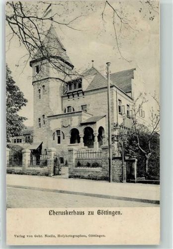 Göttingen 1905 Cheruskerhaus AK