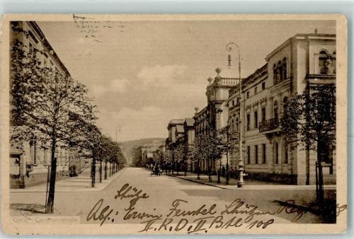 Greiz 1916 Carolinenstraße