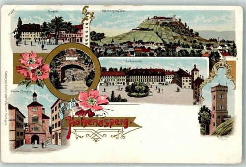Hohenasperg Festungshof Schubart-Gefängnis Inneres Burgtor Aussichtsturm