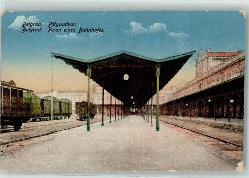 Beograd Belgrad - Bahnhof Eisenbahn