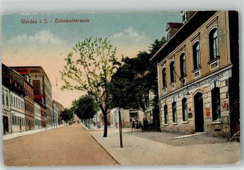 Werdau Bahnhofstraße Konditorei-Cafe Lamprecht