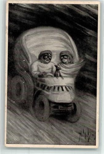 Auto als Totenkopf AK