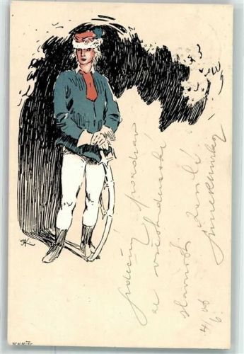 Prag 1906 sign. Ort lt. Stempel