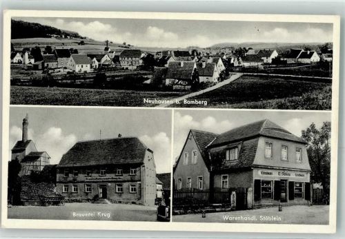 Neuhausen Gasthaus Brauerei Krug Warenhandlung Stäblein