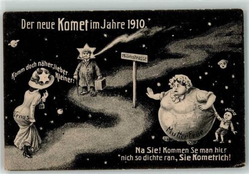 1910 Der neue Komet im Jahre 1910 AK
