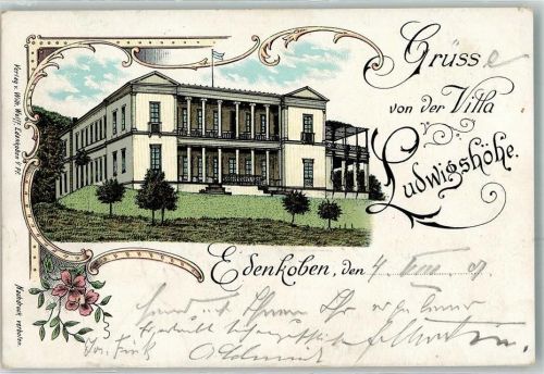 Edenkoben 1901 Villa Ludwigshöhe