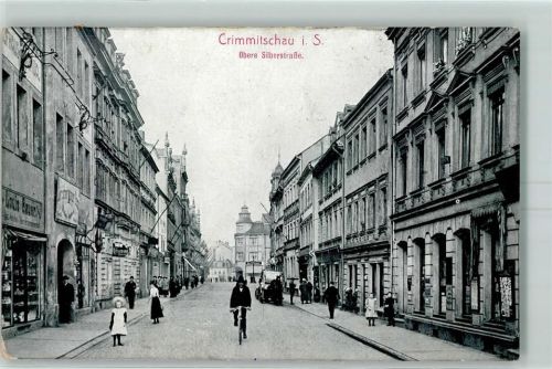 Crimmitschau 1910 Obere Silberstraße