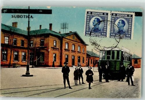 Subotica Straßenbahn Bahnhof