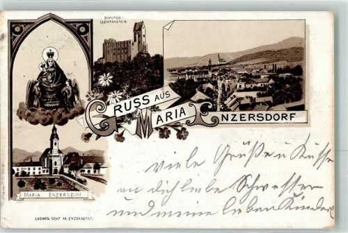 Maria Enzersdorf 1905 Schloss Liechtenstein